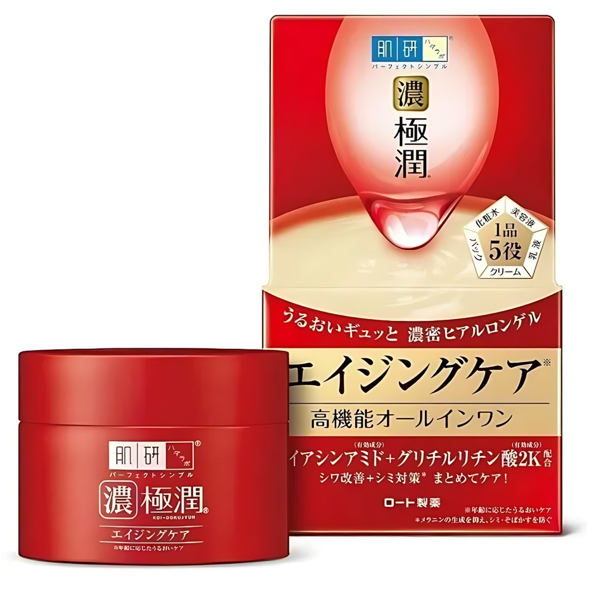 Rohto - Hada Labo Gokujyun Aging care Perfect Gel (MOISTURISER) - 100g