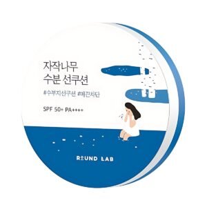 ROUND LAB - Birch Juice Moisturizing Sun Cushion SPF 50+ PA++++ - 15g