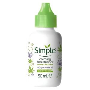 Simple - Calming Moisturiser Skin Cream - 50ml