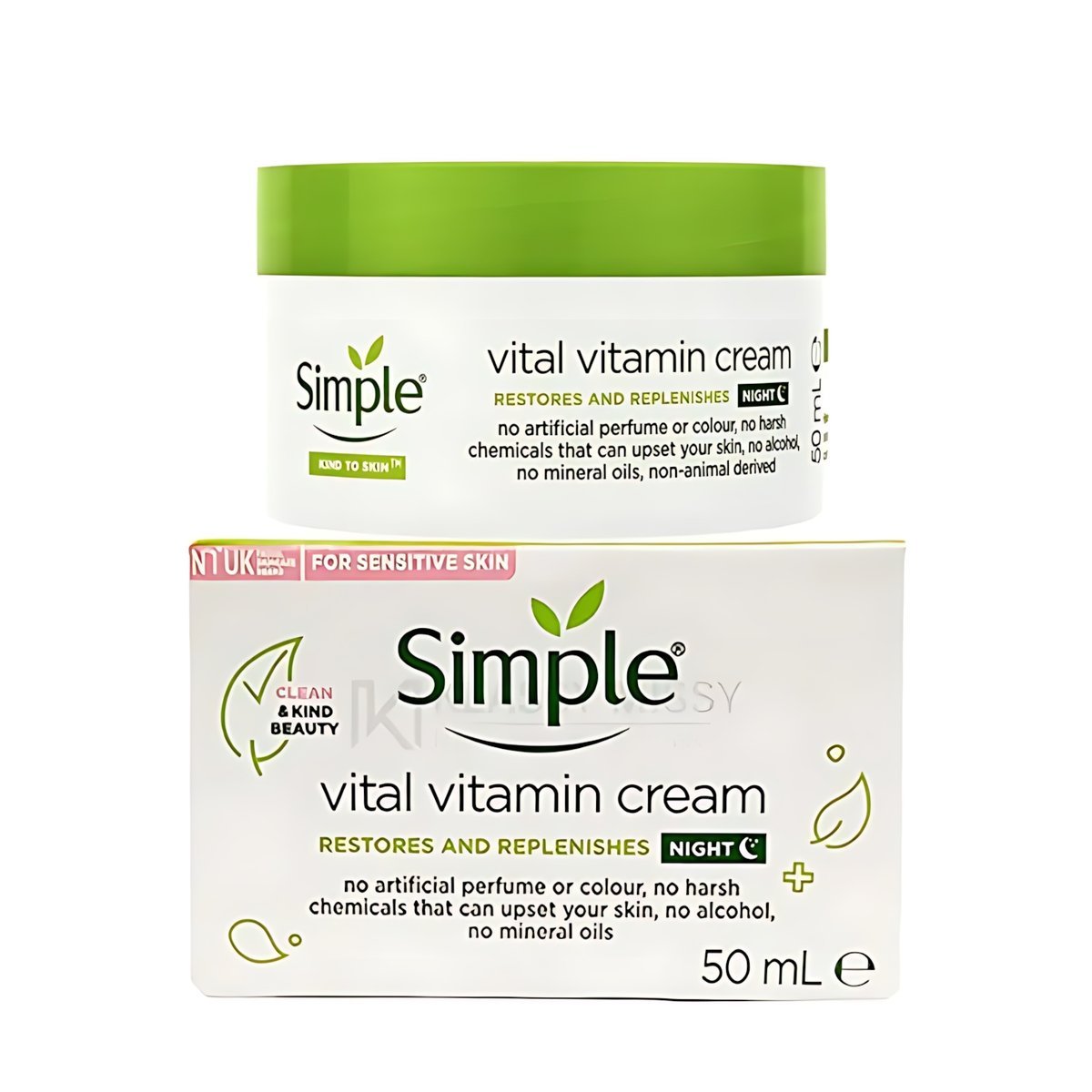 Simple - Vital Vitamin night Cream - 50ml