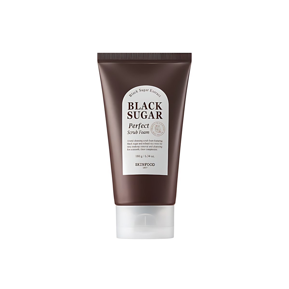 SKINFOOD - Black Sugar Perfect Scrub Foam - 180ml