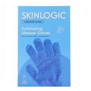 Skinlogic - Exfoliating Shower Gloves 1 Pair – Blue