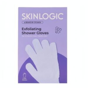 Skinlogic - Exfoliating Shower Gloves 1 Pair – Purple