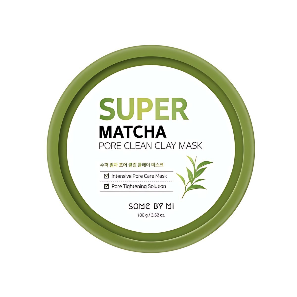 SOME BY MI - SUPER MATCHA PORE CLEAN CLAY MASK - 100g