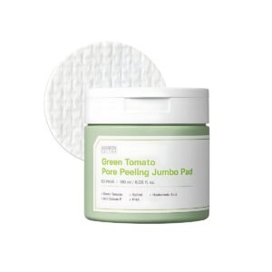 SUNGBOON EDITOR - Green Tomato Pore Peeling Jumbo Pad 60ea - 180ml