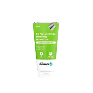 The Derma - Co. 5% Nia-Ceramide Mattifying Moisturizer - 100g
