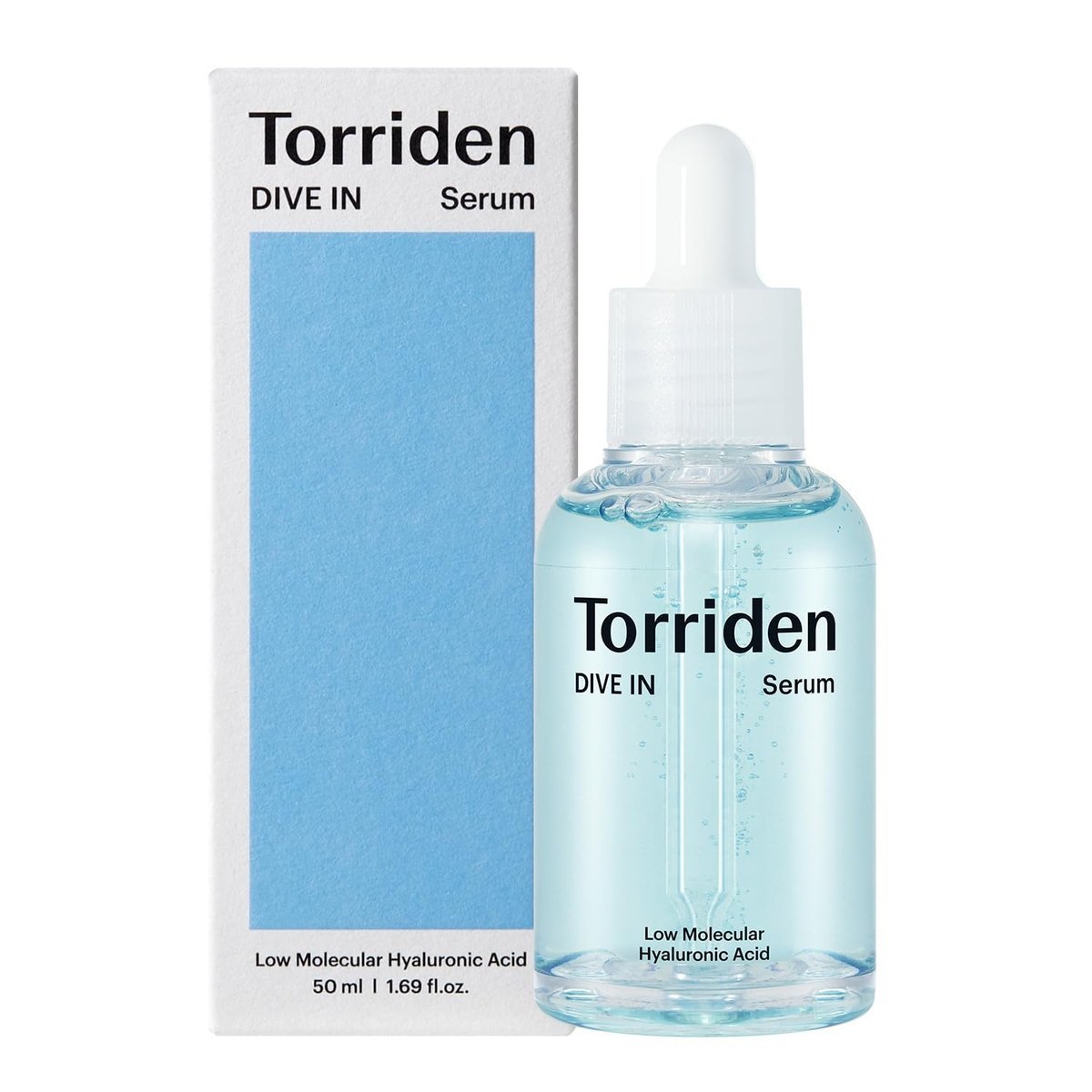 Torriden - DIVE-IN Low-Molecular Hyaluronic Acid Serum, 1.69 fl oz
