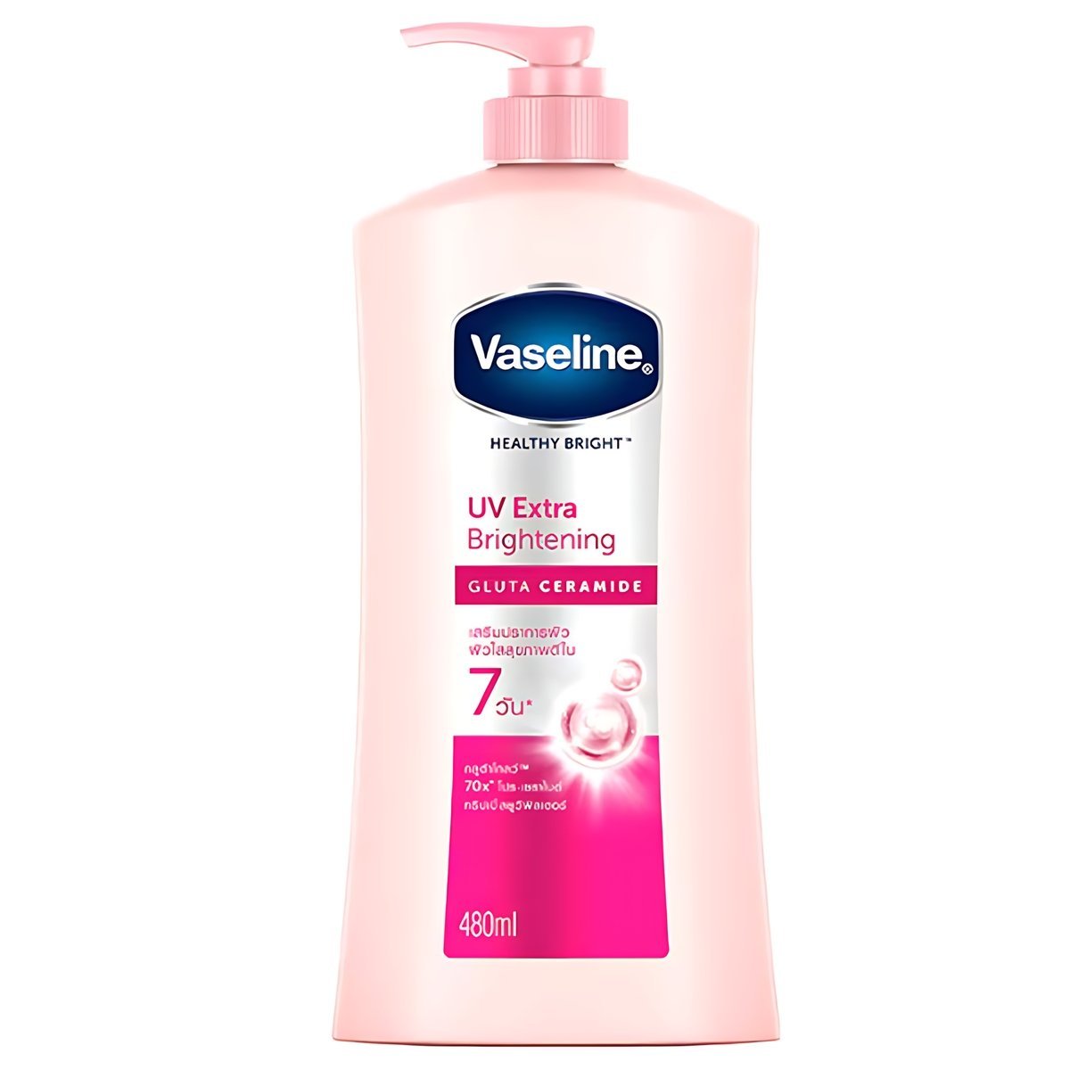 Vaseline - Healthy Bright UV Extra Brightening Gluta Ceramide Lotion - 480ml
